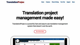 What Translationprojex.com website looked like in 2020 (3 years ago)