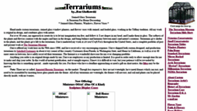 What Terrariums.net website looked like in 2020 (3 years ago)