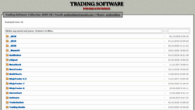 What Trading-software.org website looked like in 2020 (3 years ago)