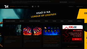 What Tryhard.cz website looked like in 2020 (3 years ago)