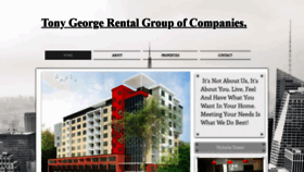 What Tonygeorge-rentals.com website looked like in 2020 (3 years ago)