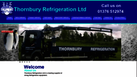 What Thornbury-refrigeration.co.uk website looked like in 2020 (3 years ago)