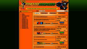 What Top100arcades.com website looked like in 2020 (3 years ago)
