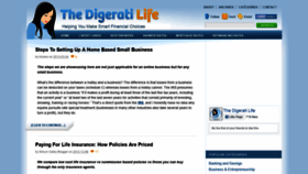 What Thedigeratilife.com website looked like in 2020 (3 years ago)