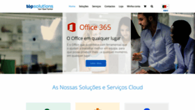 What Topsolutions.pt website looked like in 2020 (4 years ago)