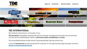 What Tbc-international.com website looked like in 2020 (3 years ago)