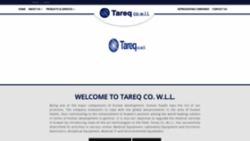 What Tareqco.com website looked like in 2020 (3 years ago)
