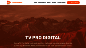 What Tvprorevendasiptv.com website looked like in 2020 (3 years ago)