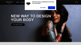 What Tattoo-journal.com website looked like in 2020 (4 years ago)