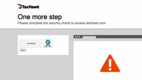 What Taxhawk.com website looked like in 2020 (3 years ago)