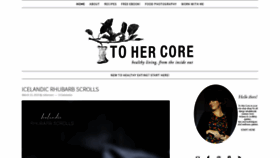 What Tohercore.com website looked like in 2020 (3 years ago)