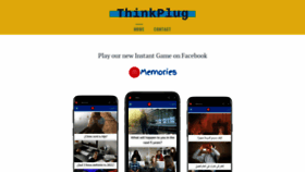 What Thinkplug.com website looked like in 2020 (3 years ago)