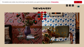 What The-weavery.com website looked like in 2020 (3 years ago)