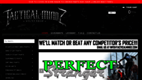 What Tacticalmindz.com website looked like in 2020 (3 years ago)