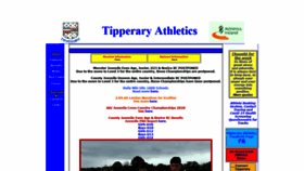 What Tipperaryathletics.com website looked like in 2020 (3 years ago)