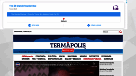 What Termapolis.com.mx website looked like in 2020 (3 years ago)