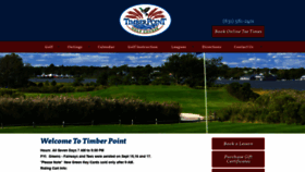 What Timberpointgolfcourse.com website looked like in 2020 (3 years ago)