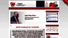 What Tesav.org website looked like in 2020 (3 years ago)