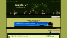 What Tierpla.net website looked like in 2020 (3 years ago)