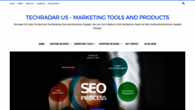 What Techradarus.com website looked like in 2020 (4 years ago)