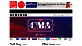 What Thecma.ca website looked like in 2020 (3 years ago)