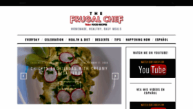 What Thefrugalchef.com website looked like in 2020 (3 years ago)