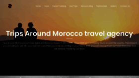 What Trips-around-morocco.com website looked like in 2020 (3 years ago)