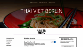 What Thaiviet-berlin.de website looked like in 2020 (4 years ago)