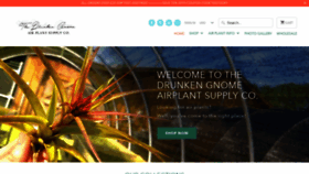 What Thedrunkengnome.com website looked like in 2020 (3 years ago)