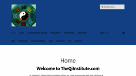What Theqiinstitute.com website looked like in 2020 (3 years ago)