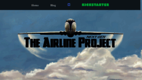 What Theairlineproject.net website looked like in 2020 (3 years ago)