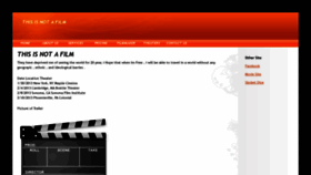 What Thisisnotafilm.net website looked like in 2020 (3 years ago)