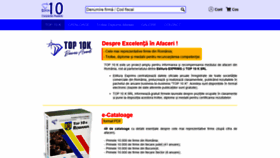 What Top10k.cataloage.ro website looked like in 2020 (3 years ago)