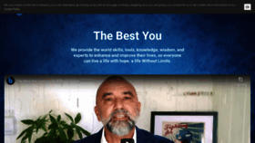 What Thebestyou.co website looked like in 2020 (3 years ago)