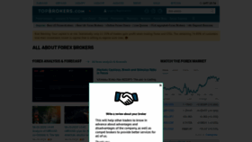 What Topbrokers.com website looked like in 2020 (3 years ago)