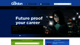 What Thegordon.edu.au website looked like in 2020 (3 years ago)