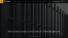 What Trimet.ru website looked like in 2020 (3 years ago)