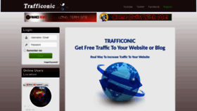 What Trafficonic.com website looked like in 2020 (3 years ago)