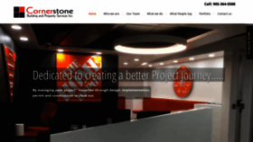 What Trustcornerstone.ca website looked like in 2020 (3 years ago)