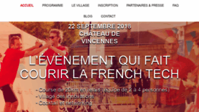 What Techrun.fr website looked like in 2020 (4 years ago)