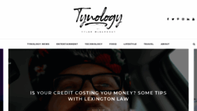What Tynology.com website looked like in 2020 (3 years ago)