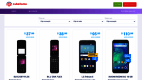 What Tienda.cuballama.com website looked like in 2020 (3 years ago)