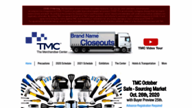 What Tmcexpo.com website looked like in 2020 (3 years ago)