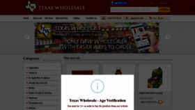 What Texas-wholesale.com website looked like in 2020 (3 years ago)
