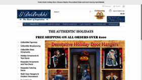 What Theauthenticholidays.com website looked like in 2020 (3 years ago)