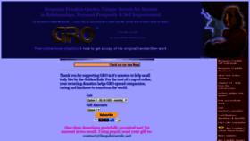 What Thegoldenrule.net website looked like in 2020 (3 years ago)
