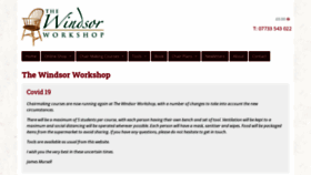 What Thewindsorworkshop.co.uk website looked like in 2020 (3 years ago)