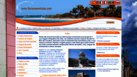 What Turismoemcuba.com website looked like in 2020 (3 years ago)