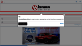 What Touch.bismanonline.com website looked like in 2020 (3 years ago)
