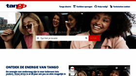 What Tango.nl website looked like in 2020 (3 years ago)